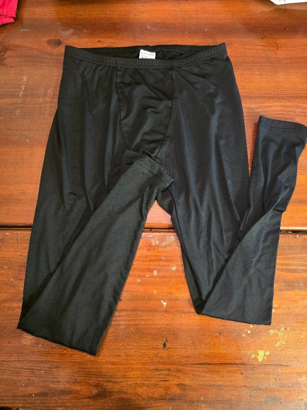 Tesla Compression Leggings Tights Black Lightweight Large